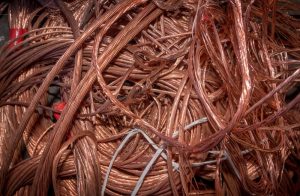 Bright copper wire